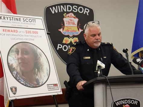 sindee and scott|Windsor, Ont., police offer $20K reward in search for 30.